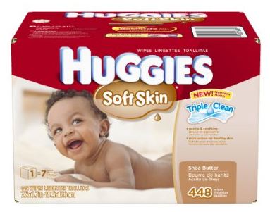 huggies soft skin baby wipes
