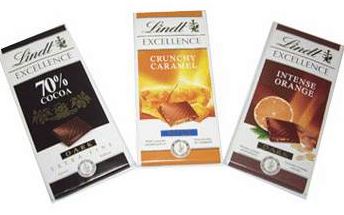 lindt chocolate bars