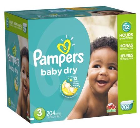 pampers baby dry diapers