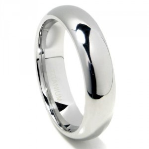 titanium rings band wedding