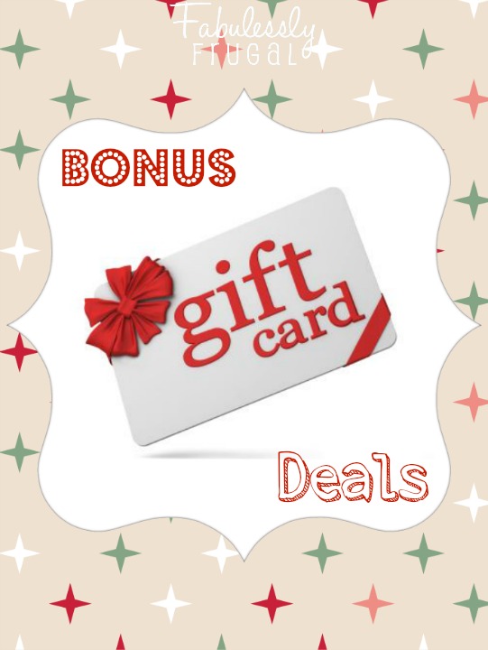 bonus gift card deals