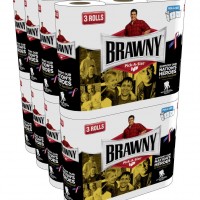 Brawny Paper Towels, 24 Regular Rolls, Pick-A-Size, White