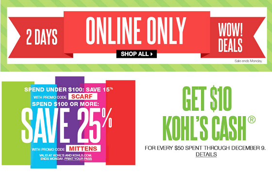 Green Monday: Kohls | Fabulessly Frugal