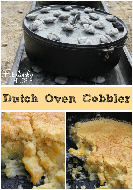 Dutch Oven Peach Cobbler Fabulessly Frugal Dutch Oven Peach Cobbler Fabulessly Frugal