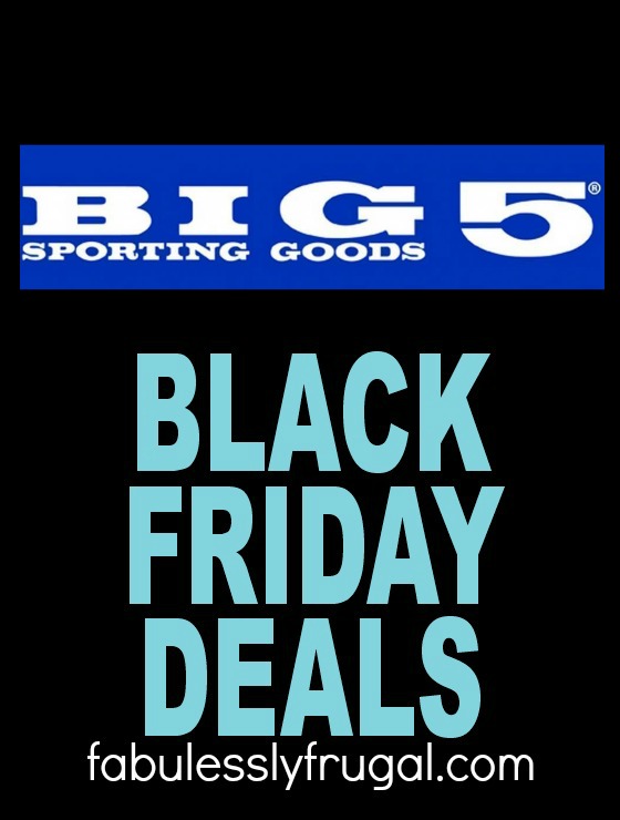 Black Friday Deals Big 5