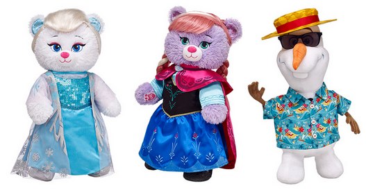 build a bear olaf's frozen adventure