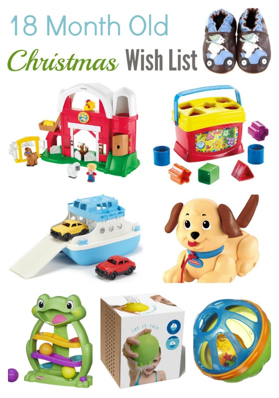 Christmas Wish List 18 Month Old