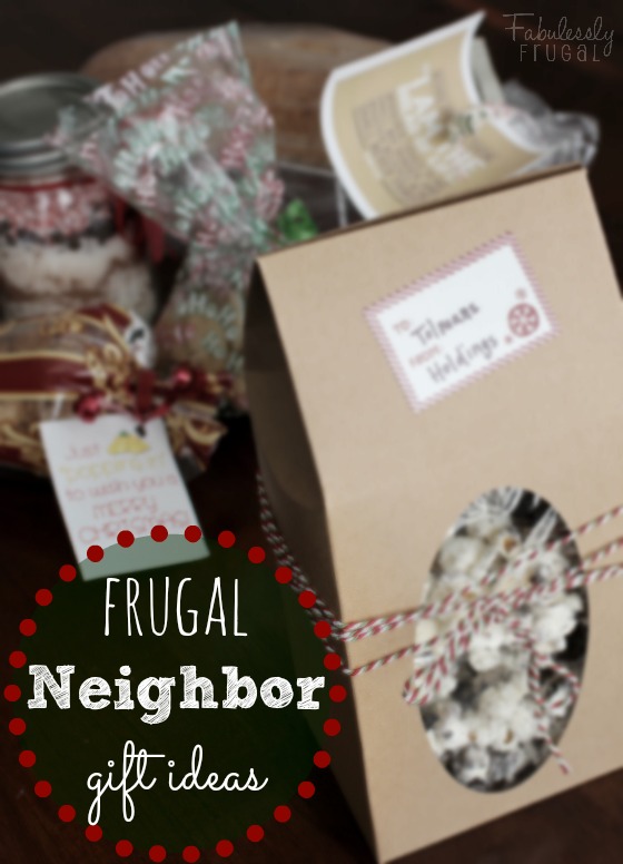 Frugal Neighbor Gift Ideas