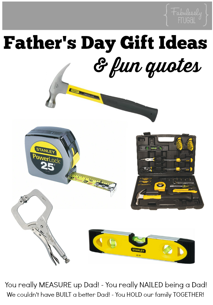 Father's Day Tools & Gift Ideas