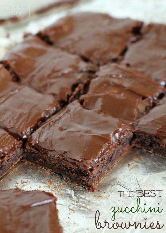 The Best Zucchini Brownies Recipe Fabulessly Frugal