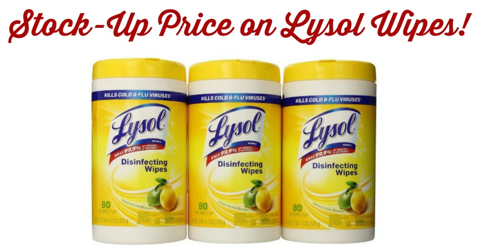 Lysol Wipes | Fabulessly Frugal