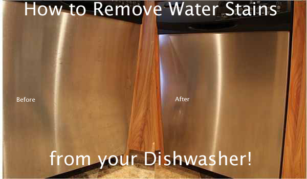 How To Remove Water Stains From Stainless Steel Dishwashers 