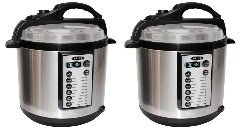 Bella 6 quart Pressure Cooker