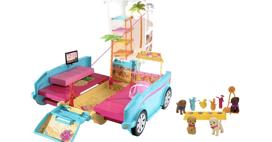 barbie toy mobile