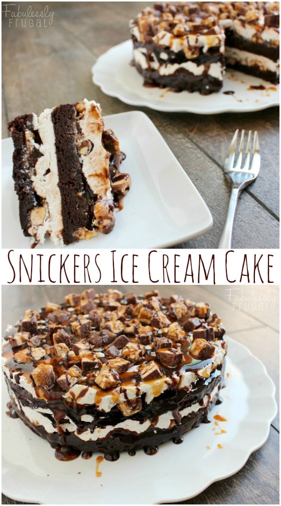 Snickers Ice Cream Cake Recipe 7252