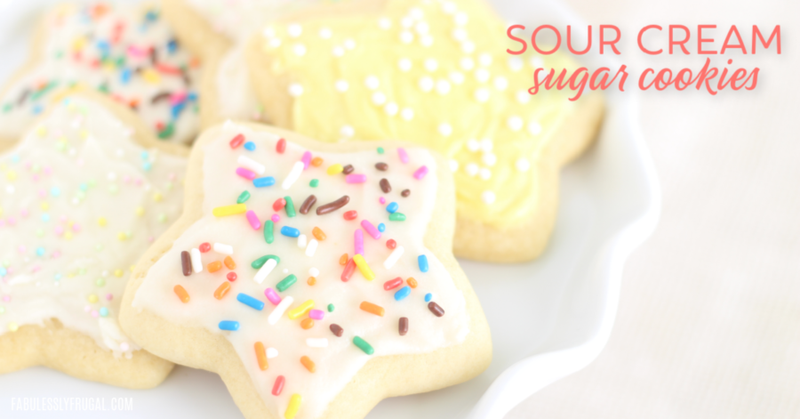 The Very Best Sour Cream Sugar Cookie Recipe