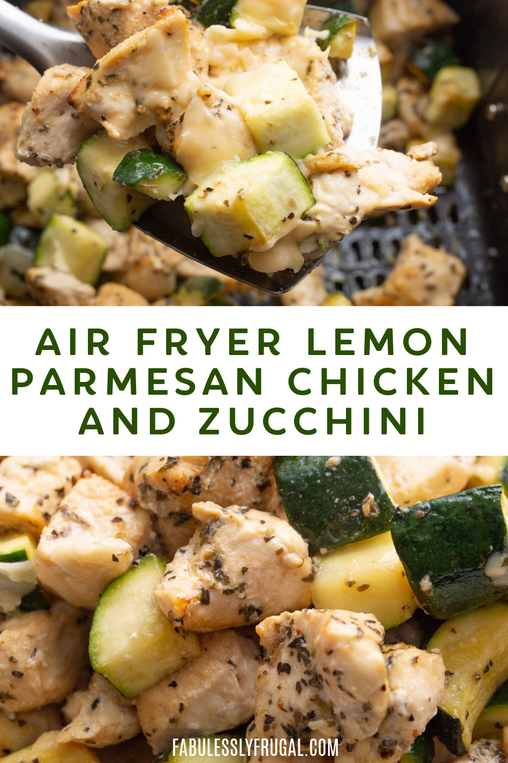 Lemon Parmesan Chicken And Zucchini Recipe Fabulessly Frugal