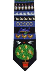 christmas novelty tie