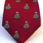 christmas tree tie