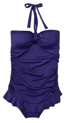 mossimo bandeau swimdress