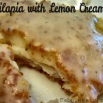 Lemon cream sauce for tilapia