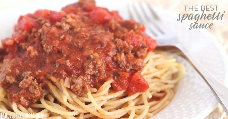 best spaghetti sauce recipe
