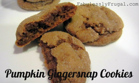 Pumpkin Gingersnap Cookies Recipe Recipes  Fabulessly Frugal