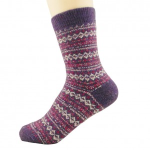 Bemaystar Nordic Wool Woman Socks Winter Socks 3Pack