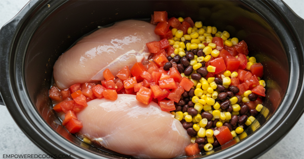 cream cheese chicken chili ingredients