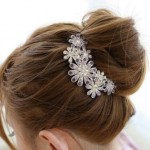 Beautiful Jewelry Flowers Crystal Hair Clips - for hair clip Beauty Tools