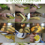 How to fry plantins - how to peel plantains