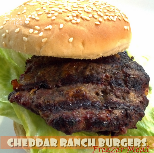 Cheddar ranch burgers recipe
