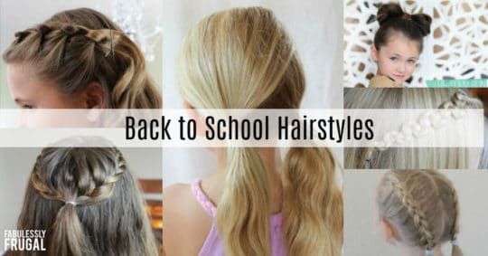 Best Back to School Hairstyles - Fabulessly Frugal