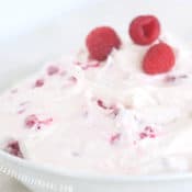 easy raspberry yogurt salad