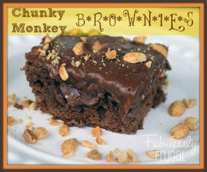 Chunky Monkey Brownies