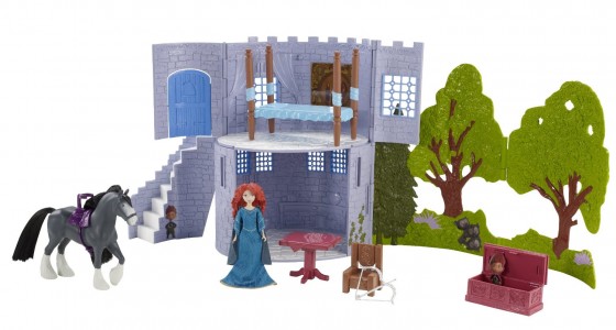 Disney Pixar Brave Castle & Forest Playset