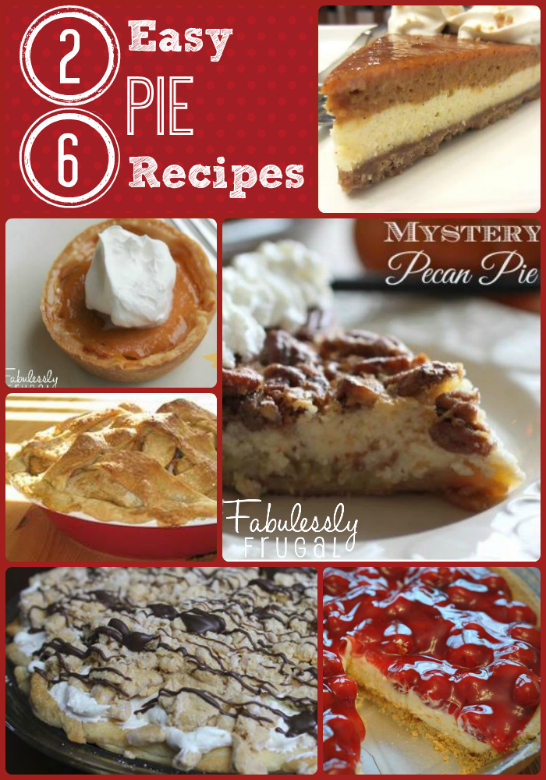26 Easy Pie Recipes & Thanksgiving Eve Pie Bar Tradition
