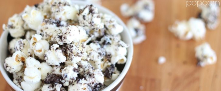 Cookies and cream oreo popcorn