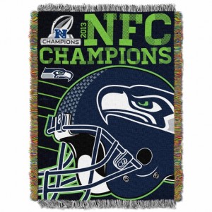 NFL Seattle Seahawks 2014 NFC Division Champs Woven Tapestry Throw (560x560)