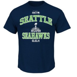 NFL Seattle Seahawks Men's Heart and Soul SB II Tee