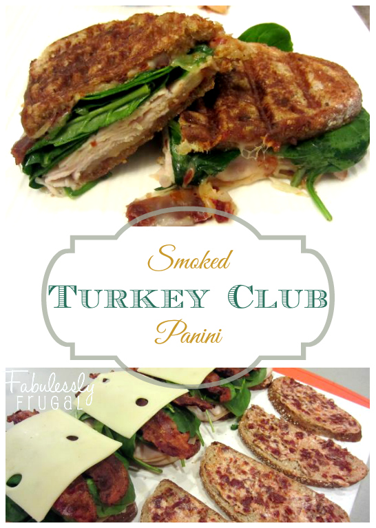 Smoked Turkey Club Panini Recipe