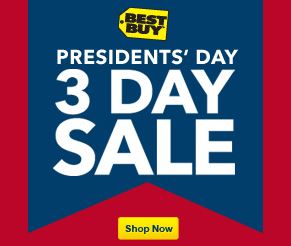 Presidents' Day Weekend Sales