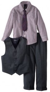 NAUTICA Boys Dress Up Birdseye Vest Set (280x515)
