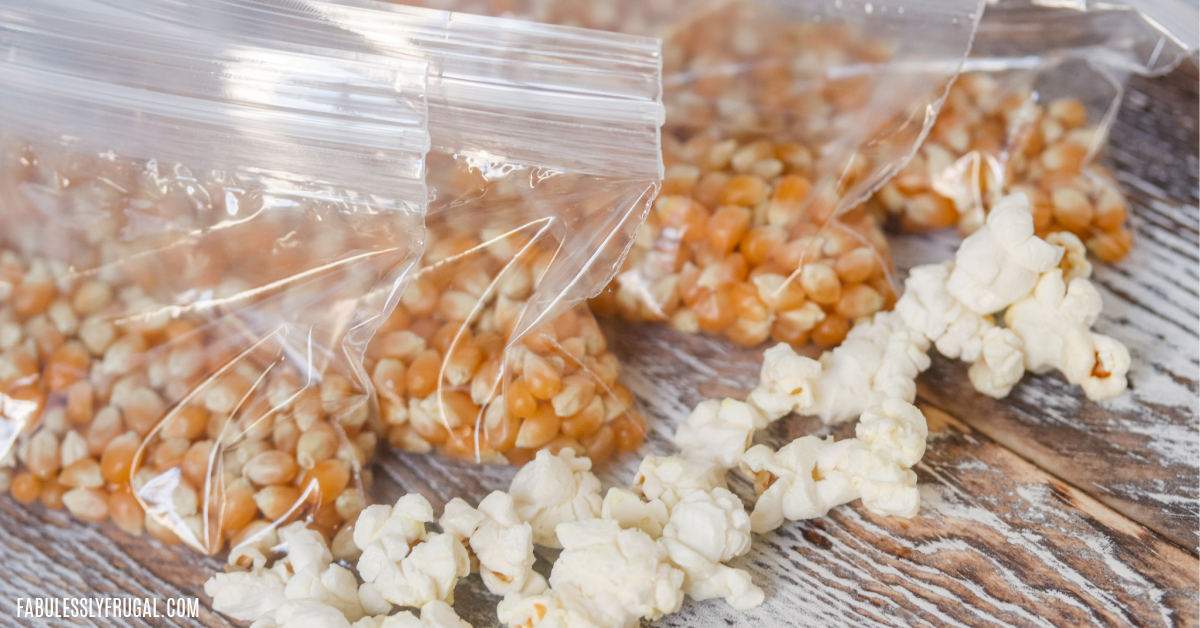 homemade popcorn is fast, easy, and cheap