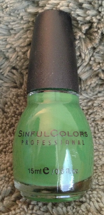 green nail polish