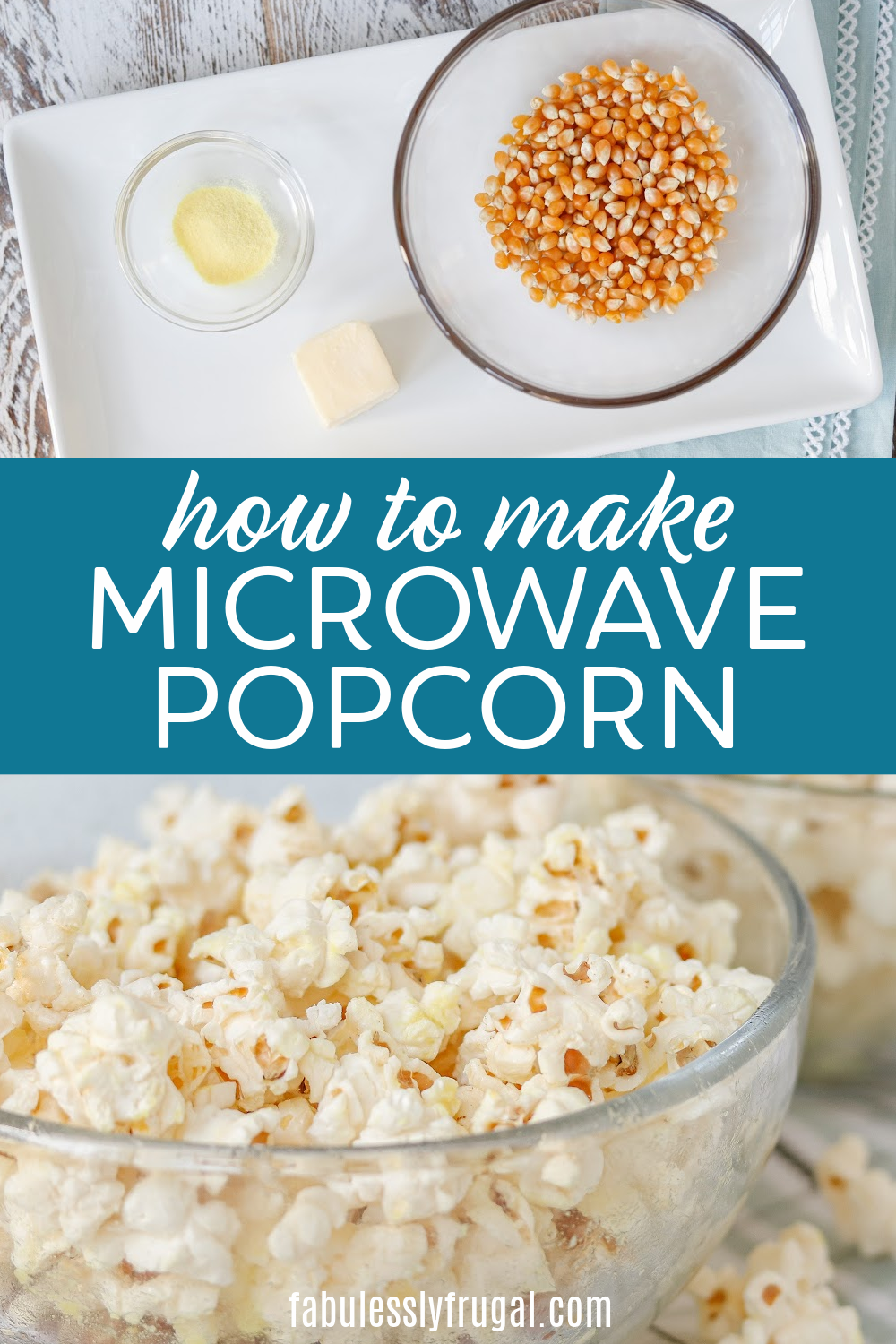 homemade microwave popcorn