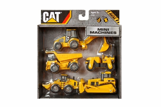 Toystate Caterpillar Construction Mini Machine 5-Pack (560x373)