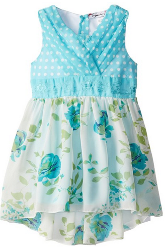 Floral High Low dress