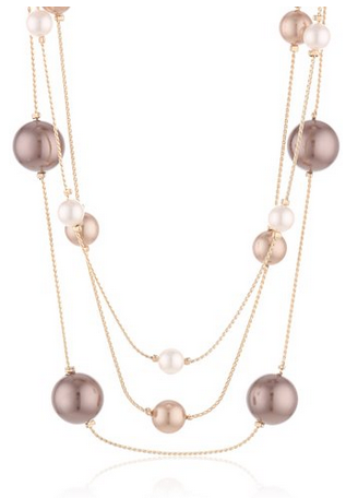 chain necklace and earrings