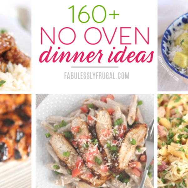 No oven dinner ideas